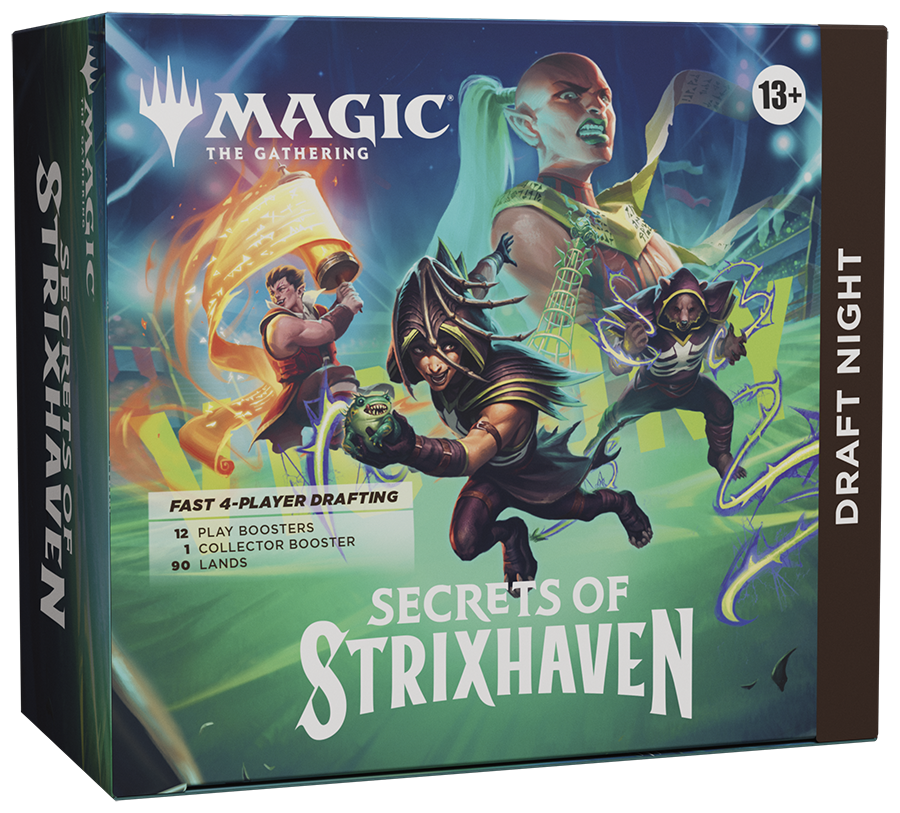 Magic The Gathering Secrets of Strixhaven draft night box 1 Magic The Gathering Secrets of Strixhaven draft night box