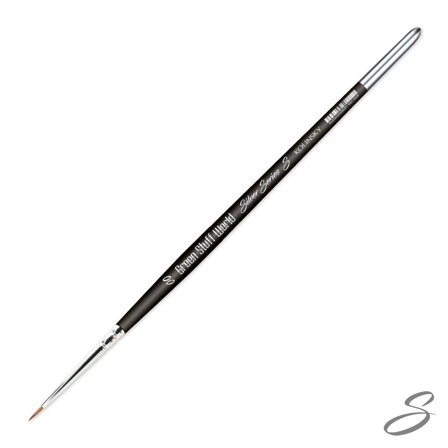 Sibérian Kolinsky pinceau 00 série argent 1 Sibérian Kolinsky pinceau 00 série argent