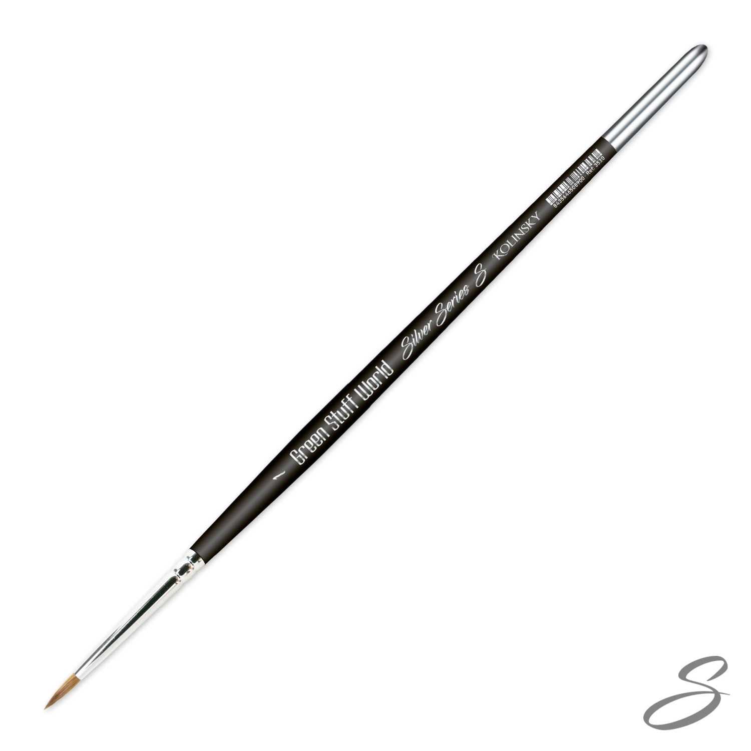 Sibérian Kolinsky pinceau 1 série argent 1 Sibérian Kolinsky pinceau 1 série argent